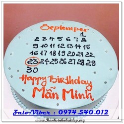 Mẫu Bánh Sinh Nhật Đẹp - A1325